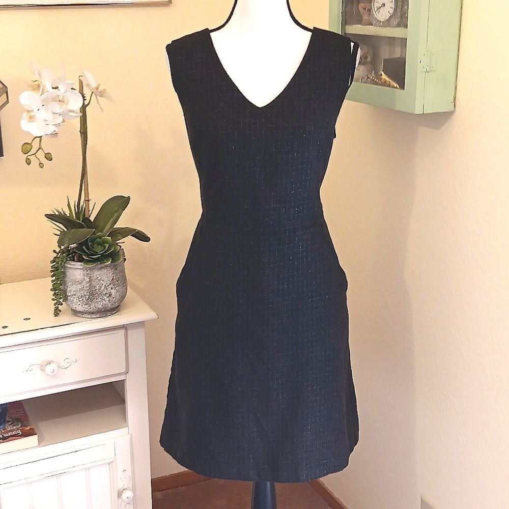 GAP Charcoal Plaid Dress. Career.